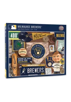 Best reviews of 😀 MLB Milwaukee Brewers Retro Series Puzzle - 500 Pieces by You The Fan 😉