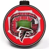 Hot Sale 🤩 NFL Atlanta Falcons 3D StadiumView Ornament - Mercedes-Benz Stadium by You The Fan 🔥 -You The Fan Sales Belk 566