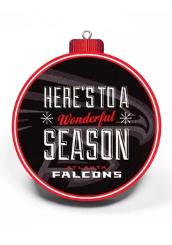 Hot Sale 🤩 NFL Atlanta Falcons 3D StadiumView Ornament - Mercedes-Benz Stadium by You The Fan 🔥 -You The Fan Sales Belk 567