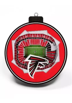 Hot Sale 🤩 NFL Atlanta Falcons 3D StadiumView Ornament - Mercedes-Benz Stadium by You The Fan 🔥 -You The Fan Sales Belk 570