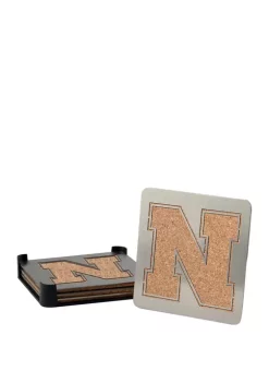 New 🥰 NCAA Nebraska Cornhuskers Boasters, Set of 4 Coasters by You The Fan 🔥 -You The Fan Sales Belk 5712