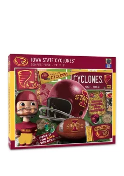 Best reviews of 👍 NCAA Iowa State Cyclones Retro Series Puzzle - 500 Pieces by You The Fan 🔔