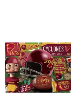 Best reviews of 👍 NCAA Iowa State Cyclones Retro Series Puzzle - 500 Pieces by You The Fan 🔔 -You The Fan Sales Belk 5722