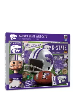 Best reviews of 🎉 NCAA Kansas State Wildcats Retro Series Puzzle - 500 Pieces by You The Fan 😀