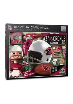 Deals π Arizona Cardinals Retro Series Puzzle - 500 Pieces by You The Fan π