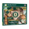 Hot Sale 😀 MLB Oakland Athletics Retro Series Puzzle - 500 Pieces by You The Fan 🎁 -You The Fan Sales Belk 5782