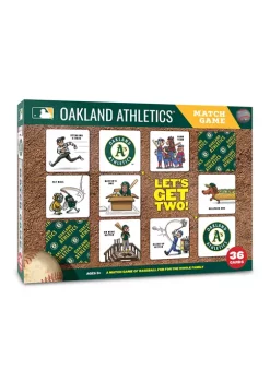 Brand new π MLB Oakland Athletics Licensed Memory Match Game by You The Fan π