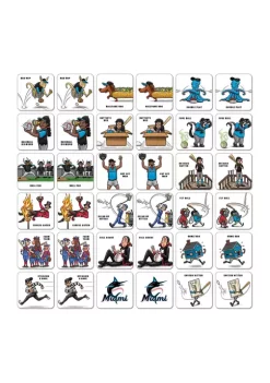 Best Pirce ⭐ MLB Miami Marlins Licensed Memory Match Game by You The Fan 😉 -You The Fan Sales Belk 5838