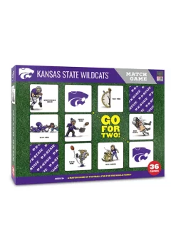 Coupon ✔️ NCAA Kansas State Wildcats Licensed Memory Match Game by You The Fan 🧨 -You The Fan Sales Belk 5857
