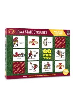 Cheap 🔔 NCAA Iowa State Cyclones Licensed Memory Match Game by You The Fan ⌛ -You The Fan Sales Belk 5877