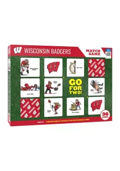 Deals π NCAA Wisconsin Badgers Licensed Memory Match Game by You The Fan π