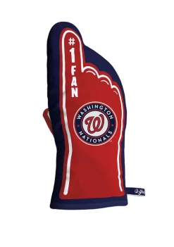 Coupon 🤩 MLB Washington Nationals #1 Oven Mitt by You The Fan ✨ -You The Fan Sales Belk 5959