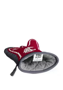 Hot Sale ❤️ NCAA Washington State Cougars #1 Oven Mitt by You The Fan ❤️ -You The Fan Sales Belk 5966