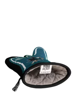 Best deal 👍 NHL San Jose Sharks #1 Oven Mitt by You The Fan ⭐ -You The Fan Sales Belk 5981