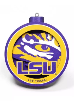 Hot Sale ✨ NCAA LSU Tigers 3D Logo Series Ornaments by You The Fan ❤️ -You The Fan Sales Belk 602