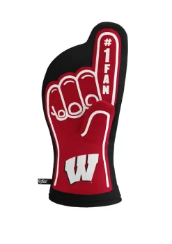 Discount 😀 NCAA Wisconsin Badgers #1 Oven Mitt by You The Fan ✔️ -You The Fan Sales Belk 6037