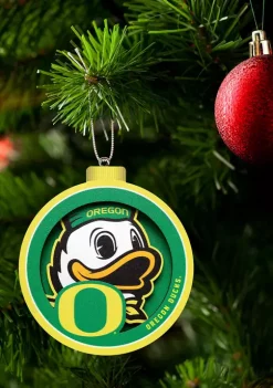 Deals 🌟 NCAA Oregon Ducks 3D Logo Series Ornaments by You The Fan 😀 -You The Fan Sales Belk 6054