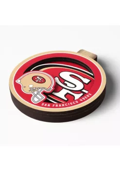 Cheapest 🎁 NFL San Francisco 49ers 3D Logo Series Ornaments by You The Fan 🥰 -You The Fan Sales Belk 610