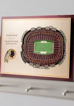 Budget ⌛ NFL Washington Redskins 5-Layer StadiumViews 3D Wall Art - FedExField by You The Fan 😀 -You The Fan Sales Belk 637