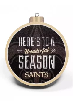 Cheap 🔥 NFL New Orleans Saints 3D Logo Series Ornaments by You The Fan 🌟 -You The Fan Sales Belk 647
