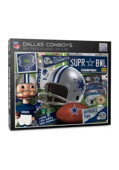 Discount π Dallas Cowboys Retro Series Puzzle - 500 Pieces by You The Fan π§¨