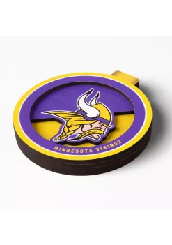 Brand new 🎁 NFL Minnesota Vikings 3D Logo Series Ornaments by You The Fan ⭐ -You The Fan Sales Belk 680