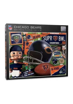 Best deal 🎉 Chicago Bears Retro Series Puzzle - 500 Pieces by You The Fan 😉