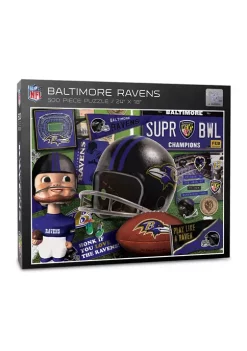 New π₯ Baltimore Ravens Retro Series Puzzle - 500 Pieces by You The Fan π