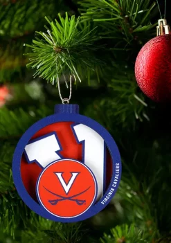 Deals 😍 NCAA Virginia Cavaliers 3D Logo Series Ornaments by You The Fan ✔️ -You The Fan Sales Belk 717