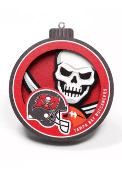 Budget 😀 NFL Tampa Bay Buccaneers 3D Logo Series Ornaments by You The Fan ✔️ -You The Fan Sales Belk 771