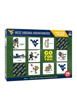 Best deal 🤩 NCAA West Virginia Mountaineers Licensed Memory Match Game by You The Fan 🤩 -You The Fan Sales Belk 782