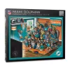 New ⭐ NFL Miami Dolphins Purebred Fans 500-Piece Puzzle-"A Real Nailbiter" by You The Fan 😀
