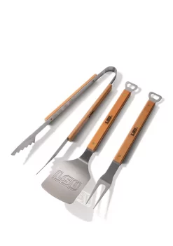 Brand new 😉 NCAA LSU Tigers "Block" Classic Series 3 Piece BBQ Set by You The Fan 🧨