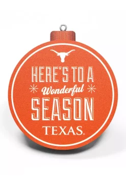 Best deal 👏 NCAA Texas Longhorns 3D Logo Series Ornaments by You The Fan 👍 -You The Fan Sales Belk 803