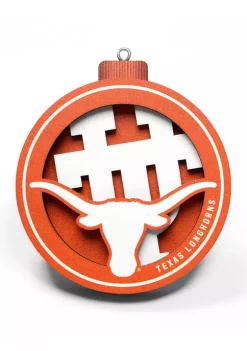 Best deal 👏 NCAA Texas Longhorns 3D Logo Series Ornaments by You The Fan 👍 -You The Fan Sales Belk 806