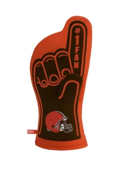 Hot Sale 🛒 NFL Cleveland Browns #1 Oven Mitt by You The Fan 🔥 -You The Fan Sales Belk 808