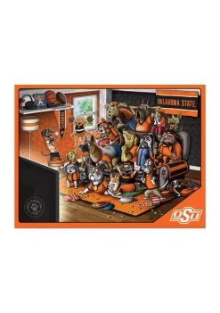 Promo ❤️ NCAA Oklahoma State Cowboys Purebred Fans 500pc Puzzle-"A Real Nailbiter" by You The Fan ✨ -You The Fan Sales Belk 829