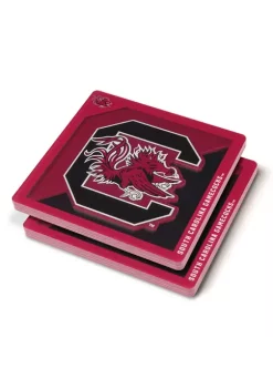 Deals 👍 NCAA South Carolina Gamecocks 3D Logo Series Coasters by You The Fan 👏 -You The Fan Sales Belk 858