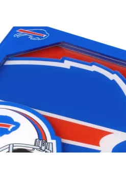 Discount ✔️ NFL Buffalo Bills 3D Logo Series Coasters by You The Fan ⭐ -You The Fan Sales Belk 879