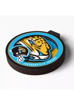 Flash Sale 😉 NFL Jacksonville Jaguars 3D Logo Series Ornaments by You The Fan 😀 -You The Fan Sales Belk 883