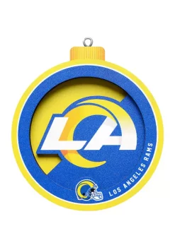 Brand new 💯 NFL Los Angeles Rams 3D Logo Series Ornaments by You The Fan 👏 -You The Fan Sales Belk 893