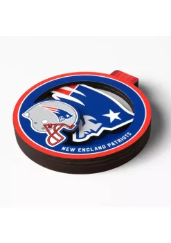 Hot Sale ✨ NFL New England Patriots 3D Logo Series Ornaments by You The Fan 🔥 -You The Fan Sales Belk 909