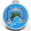 New ❤️ NFL Detroit Lions 3D StadiumView Ornament - Ford Field by You The Fan ⌛ -You The Fan Sales Belk 916