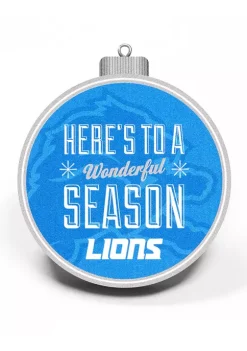 New ❤️ NFL Detroit Lions 3D StadiumView Ornament - Ford Field by You The Fan ⌛ -You The Fan Sales Belk 917