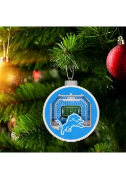 New ❤️ NFL Detroit Lions 3D StadiumView Ornament - Ford Field by You The Fan ⌛ -You The Fan Sales Belk 919