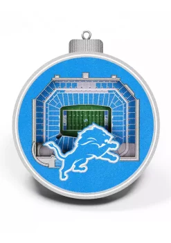 New ❤️ NFL Detroit Lions 3D StadiumView Ornament - Ford Field by You The Fan ⌛ -You The Fan Sales Belk 920