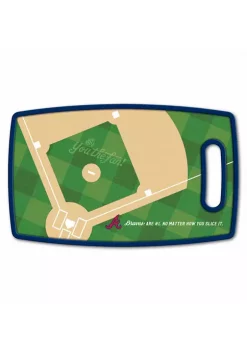Discount ⭐ MLB Atlanta Braves Retro Series Cutting Board by You The Fan ✔️ -You The Fan Sales Belk 940