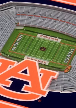 Cheapest 😍 NCAA Auburn Tigers 3D StadiumViews 2 Pack Coaster Set - Jordan-Hare Stadium by You The Fan 🔥 -You The Fan Sales Belk 945