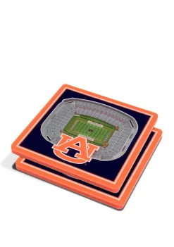 Cheapest 😍 NCAA Auburn Tigers 3D StadiumViews 2 Pack Coaster Set - Jordan-Hare Stadium by You The Fan 🔥 -You The Fan Sales Belk 946