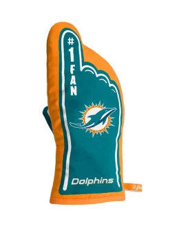 Deals 🧨 NFL Miami Dolphins #1 Oven Mitt by You The Fan 👏 -You The Fan Sales Belk 962